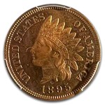 1895 Indian Head Cent PR-65 Cameo PCGS (Red)