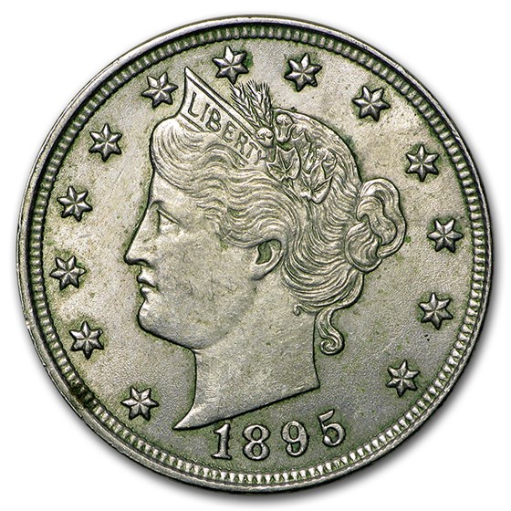 1895 Liberty Head V Nickel Fine 1895 Liberty Head V Nickel Fine