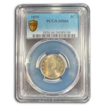 1895 Liberty Head V Nickel MS-66 PCGS