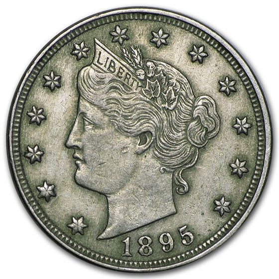 1895 Liberty Head V Nickel VF 1895 Liberty Head V Nickel VF