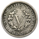 1895 Liberty Head V Nickel VG