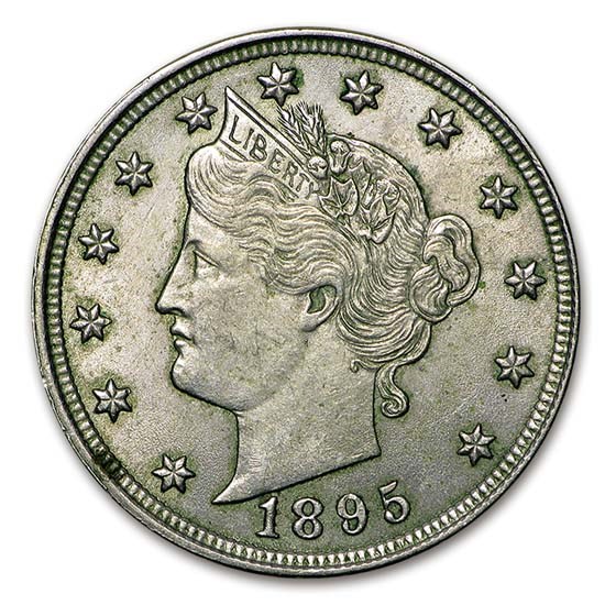1895 Liberty Head V Nickel XF 1895 Liberty Head V Nickel XF