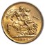 1895-M Australia Gold Sovereign Veil Head Victoria MS-62 PCGS