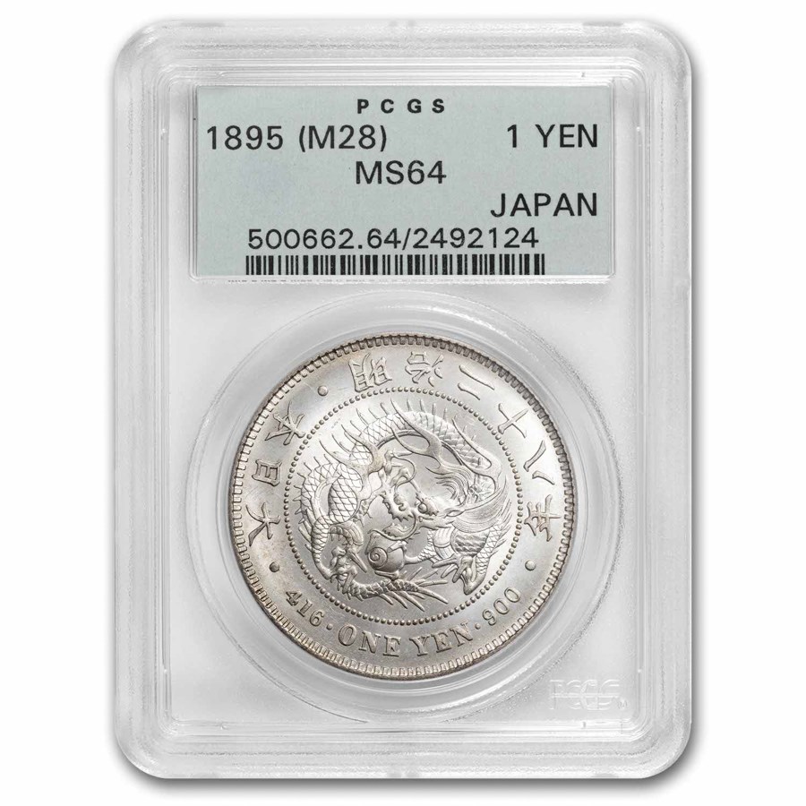 Buy (1895) M28 Japan 1 Yen Meiji Era MS-64 PCGS | APMEX