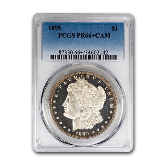 1895 Morgan Dollar PR-66 Cameo+ PCGS 1895 Morgan Dollar PR-66 Cameo+ PCGS