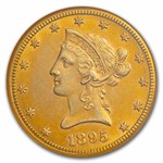 1895-O $10 Liberty Gold Eagle AU-53 NGC