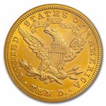 1895-O $10 Liberty Gold Eagle AU-53 NGC