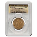 1895-O $10 Liberty Gold Eagle AU-58 PCGS