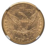 1895-O $10 Liberty Gold Eagle MS-61 NGC