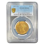 1895-O $10 Liberty Gold Eagle MS-62 PCGS