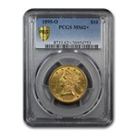 1895-O $10 Liberty Gold Eagle MS-62+ PCGS