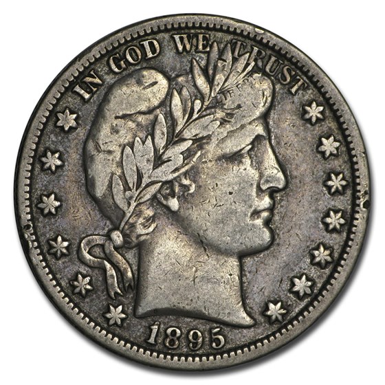1895-O Barber Half Dollar VF 1895-O Barber Half Dollar VF