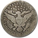 1895-O Barber Quarter AG