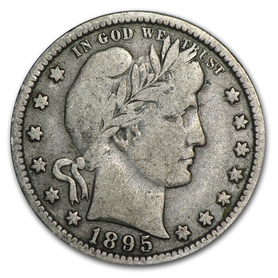 1895-O Barber Quarter Fine 1895-O Barber Quarter Fine
