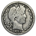 1895-O Barber Quarter VG