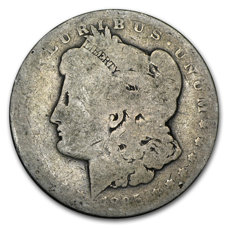 1895-O Morgan Dollar AG