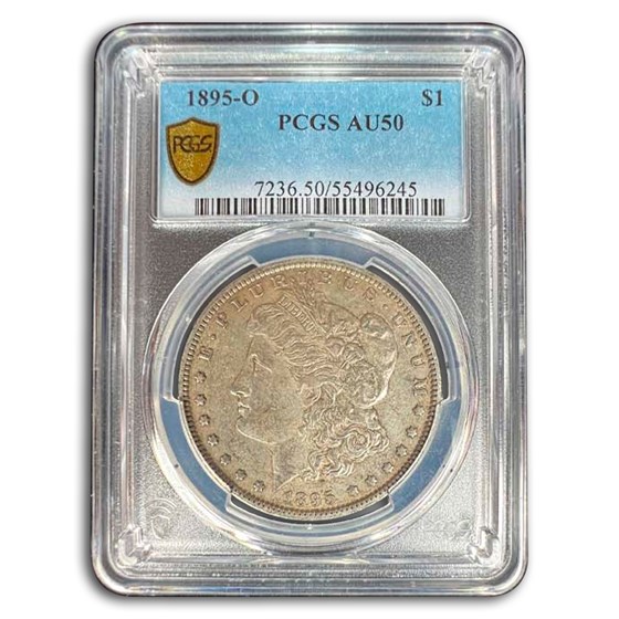 1895-O Morgan Dollar AU-50 PCGS 1895-O Morgan Dollar AU-50 PCGS