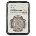 1895-O Morgan Dollar AU-53 NGC
