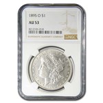1895-O Morgan Dollar AU-53 NGC