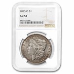 1895-O Morgan Dollar AU-53 NGC