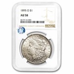 1895-O Morgan Dollar AU-58 NGC