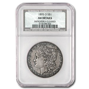 1895-O Morgan Dollar AU Details NCS (Improperly Cleaned) 1895-O Morgan Dollar AU Details NCS (Improperly Cleaned)