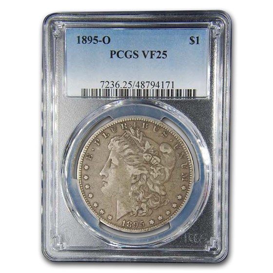 1895-O Morgan Dollar VF-25 PCGS 1895-O Morgan Dollar VF-25 PCGS