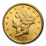 1895-S $20 Liberty Gold Double Eagle AU