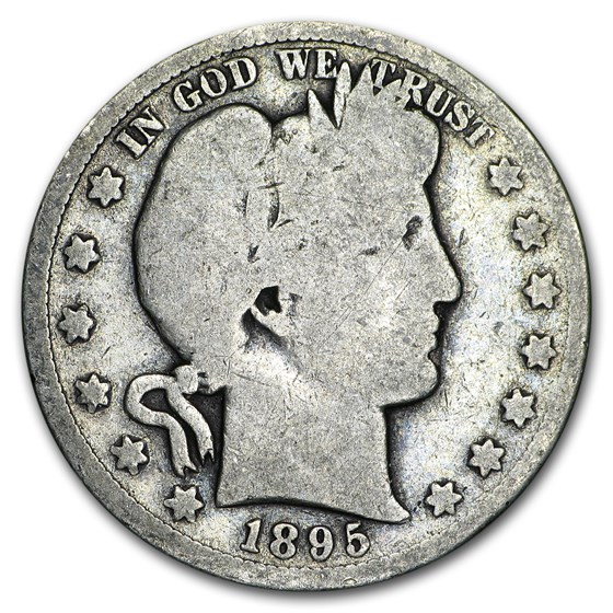 1895-S Barber Half Dollar AG 1895-S Barber Half Dollar AG