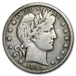 1895-S Barber Half Dollar VG