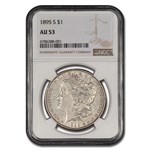1895-S Morgan Dollar AU-53 NGC