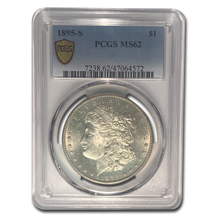 1895-S Morgan Dollar MS-62 PCGS