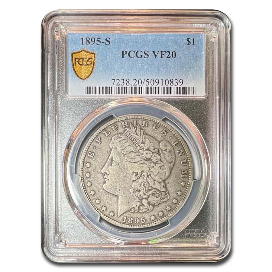 1895-S Morgan Dollar VF-20 PCGS