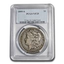 1895-S Morgan Dollar VF-25 PCGS