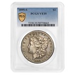 1895-S Morgan Dollar VF-35 PCGS