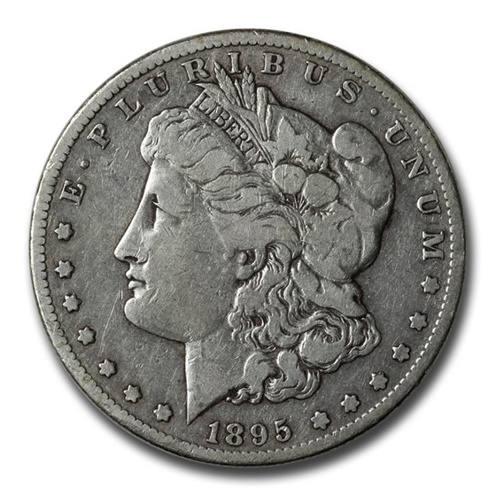 1895-S Morgan Dollar VF Details (Cleaned)