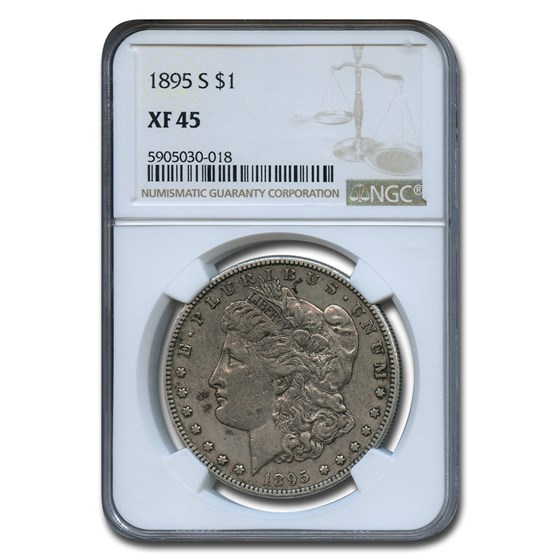 1895-S Morgan Dollar XF-45 NGC