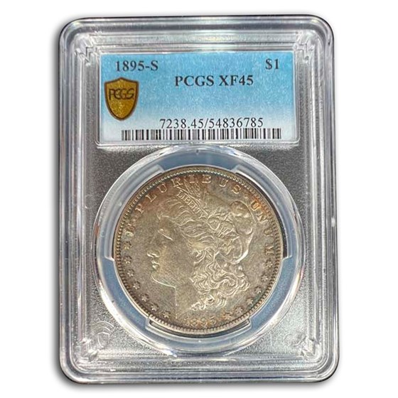 1895-S Morgan Dollar XF-45 PCGS 1895-S Morgan Dollar XF-45 PCGS