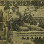 1896 $1.00 Silver Certificate Educational Note AG/Good (Fr#225)