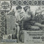 1896 $1.00 Silver Certificate Educational Note Ch VF (Fr#224)