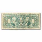 1896 $1.00 Silver Certificate Educational Note VG (Fr#224) Detail