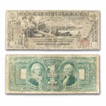 1896 $1.00 Silver Certificate Educational Note VG (Fr#224) Detail