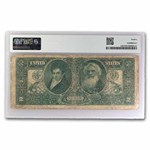 1896 $2.00 Silver Certificate Educational Note F-12 PMG (Fr#248)