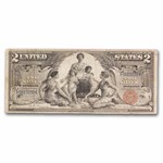 1896 $2.00 Silver Certificate Educational Note Fine (Fr#248)