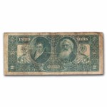 1896 $2.00 Silver Certificate Educational Note Fine (Fr#248)