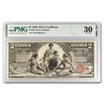 1896 $2.00 Silver Certificate Educational Note VF-30 PMG (Fr#248)