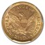 1896 $2.50 Liberty Gold Quarter Eagle MS-63 PCGS