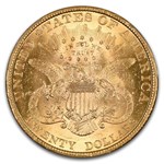 1896 $20 Liberty Gold Double Eagle MS-62 PCGS (FS-301, RPD)
