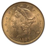 1896 $20 Liberty Gold Double Eagle MS-63 NGC