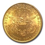 1896 $20 Liberty Gold Double Eagle MS-63 PCGS (FS-301 RPD)
